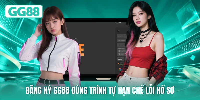 Đăng ký GG88 đúng trình tự hạn chế lỗi hồ sơ